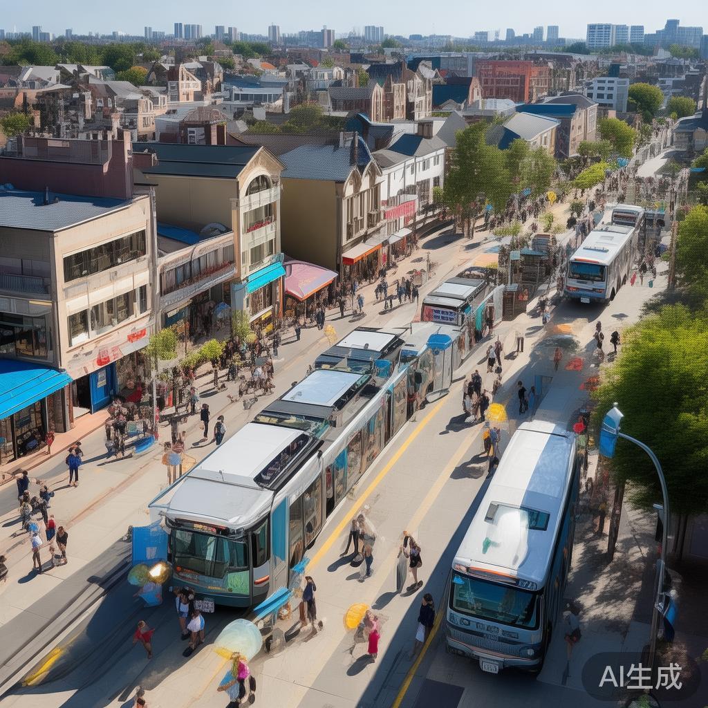 便利的公交线路
旁边设有多个公交站点，覆盖城市主