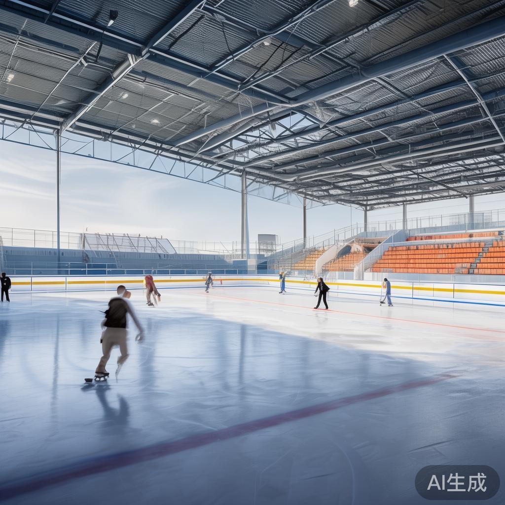 在现代体育场馆建设中，是否配备滑冰区域已成为许多市